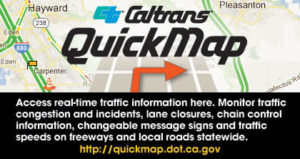 Visit Caltrans Quick Map.